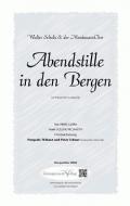 Abendstille in den Bergen 