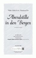 Abendstille in den Bergen 