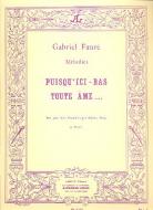 Puisqu Ici Bas Toute Ame Op. 10 