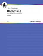 Begegnung für hohe Stimme und Klavier Download