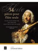 34 pièces pour flûte seule 