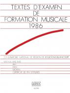 Textes D Examen De Formation 