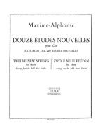 12 Etudes Nouvelles 
