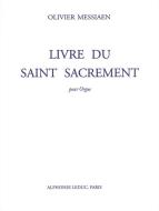 Livre Du Saint Sacrement 