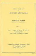 Cours Complet de Dictees Musicales Vol. 4 