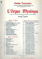 Orgue Mystique No. 14 