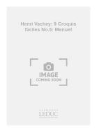 9 Croquis Faciles Nr.5: Menuet 