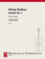 Sonate no. 2 en sol majeur op. 44 Standard