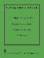 Sonate no. 1 en mi mineur / Sonate no. 2 en ré majeur 