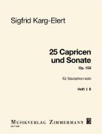 25 caprices et sonate op. 153 vol. 1 Standard