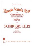 Deuxième sonate en si majeur op. 139b 