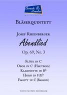 Abendlied op. 69,3 