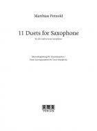 11 Duets for Saxophone 
