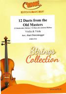 12 Duos des anciens Maîtres Standard
