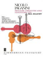 Minuetto, Andantino et Allegro moderato 