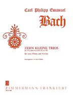 Dix petits trios Wq 193, 81, 82 