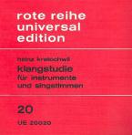 Klangstudie op. 63 