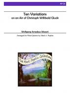 10 Variations on an Air of Chr. W. Gluck. K. 455 