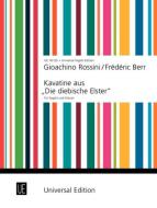 Kavatine aus Die diebische Elster 