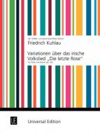 Variationen über das irische Volkslied Die letzte Rose 