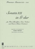 Sonata XII en sol majeur 