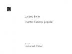 Quattro Canzoni Popolari 