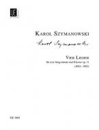 4 Lieder op. 11 