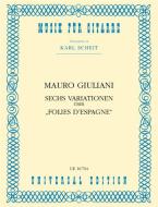 6 Variationen über 'Folies d'Espagne' op. 45 