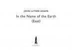 In The Name Of The Earth East 