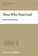 Thou Who Wast God 