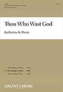 Thou Who Wast God 