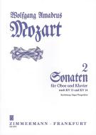 Sonate en ut majeur et fa majeur KV 14+13 