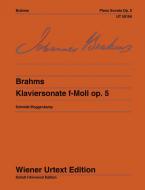 Sonate pour piano en fa mineur op. 5 