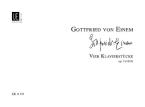4 Piano Pieces op. 3 