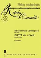 Duetto no. 1 en mi majeur 