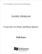 Concertino for Piano and Brass Quintet 