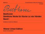 Sämtliche Werke für Klavier zu vier Händen (Toutes les œuvres pour piano à quatre mains) Volume 1 