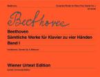 Sämtliche Werke für Klavier zu vier Händen (Toutes les œuvres pour piano à quatre mains) Volume 1 