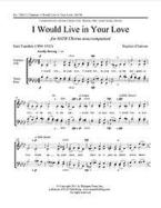 I Would Live in Your Love 