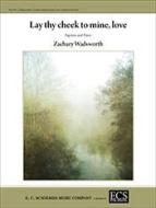 Lay thy cheek to mine, love 