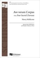 Ave verum Corpus from Four Sacred Choruses 