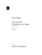 5 Easy Preludes and Fugues, Vol.1 (Nr.1,2) op. 56 Band 1 