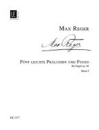 5 Easy Preludes and Fugues, Vol.2 (Nr.3-5) op. 56 Band 2 