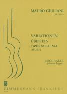 Variations sur un thème d'opéra op. 72 