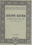 Symphony No.20 Hob. I:20 for Orchestra 