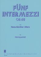 Cinq intermezzi op. 40 
