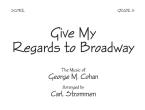 Give My Regards To Broadway 