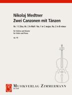 Deux canzones avec danses op. 43 Standard