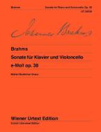 Sonate en mi mineur op. 38 