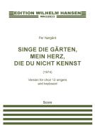 Singe die Gärten, mein Herz, die du nicht kennst Standard